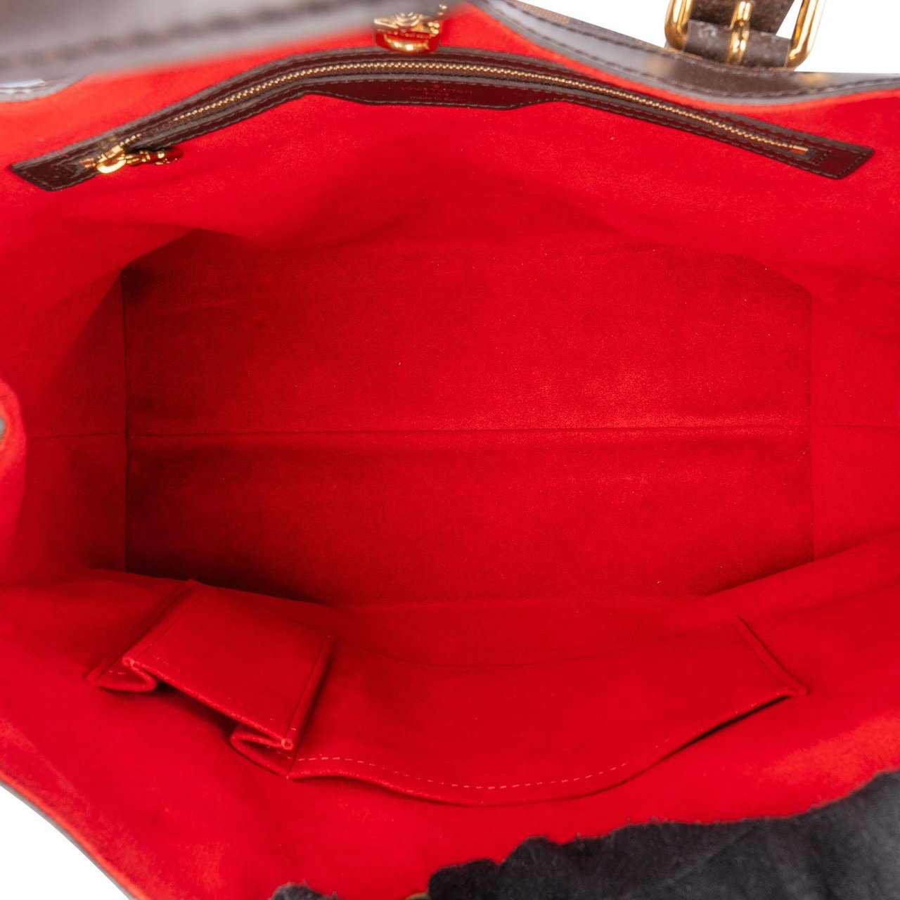 Louis Vuitton Monogram Damier Ebene Hampstead GM Shoulder Bag Bruin