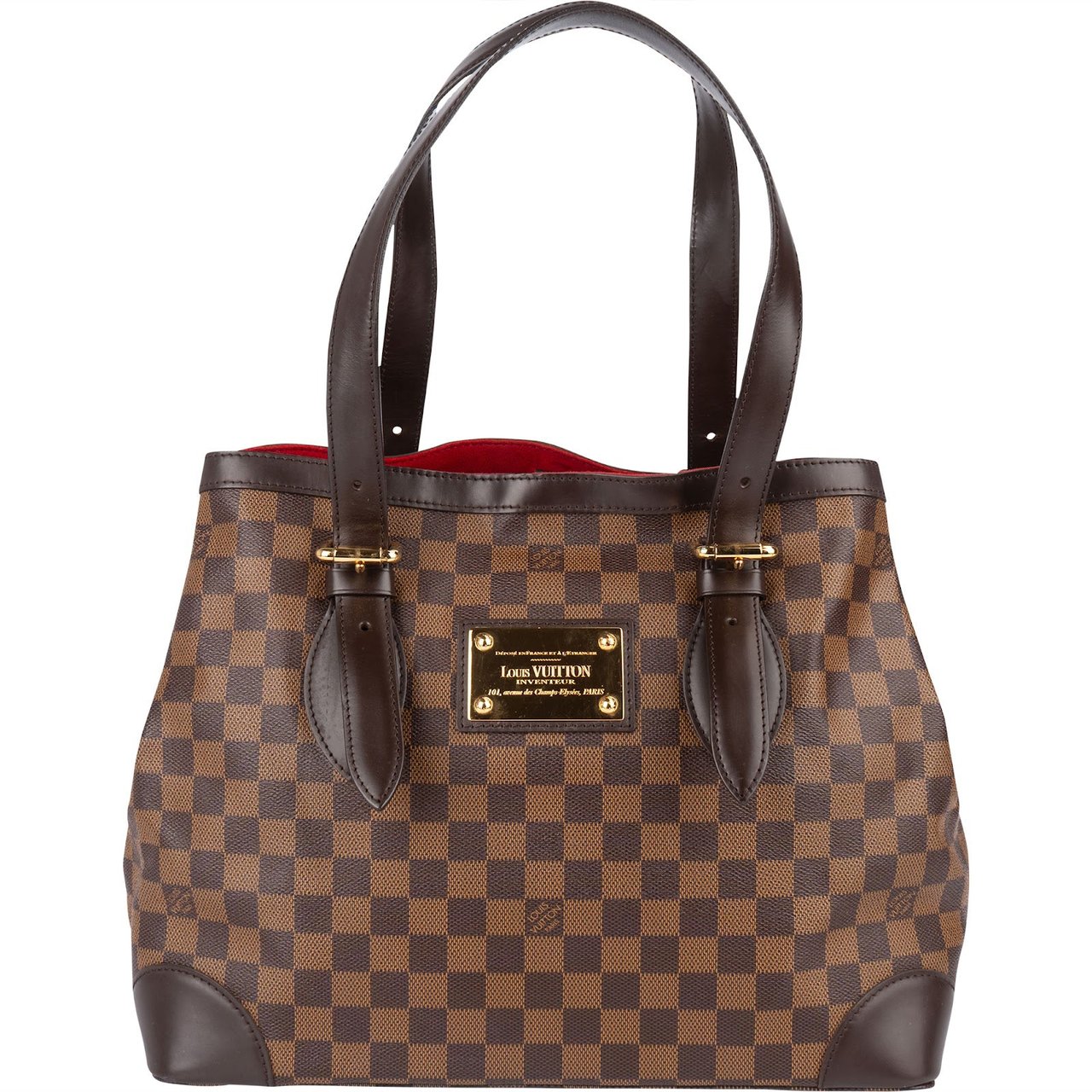 Louis Vuitton Louis Vuitton Monogram Damier Ebene Hampstead GM Shoulder Bag Bruin