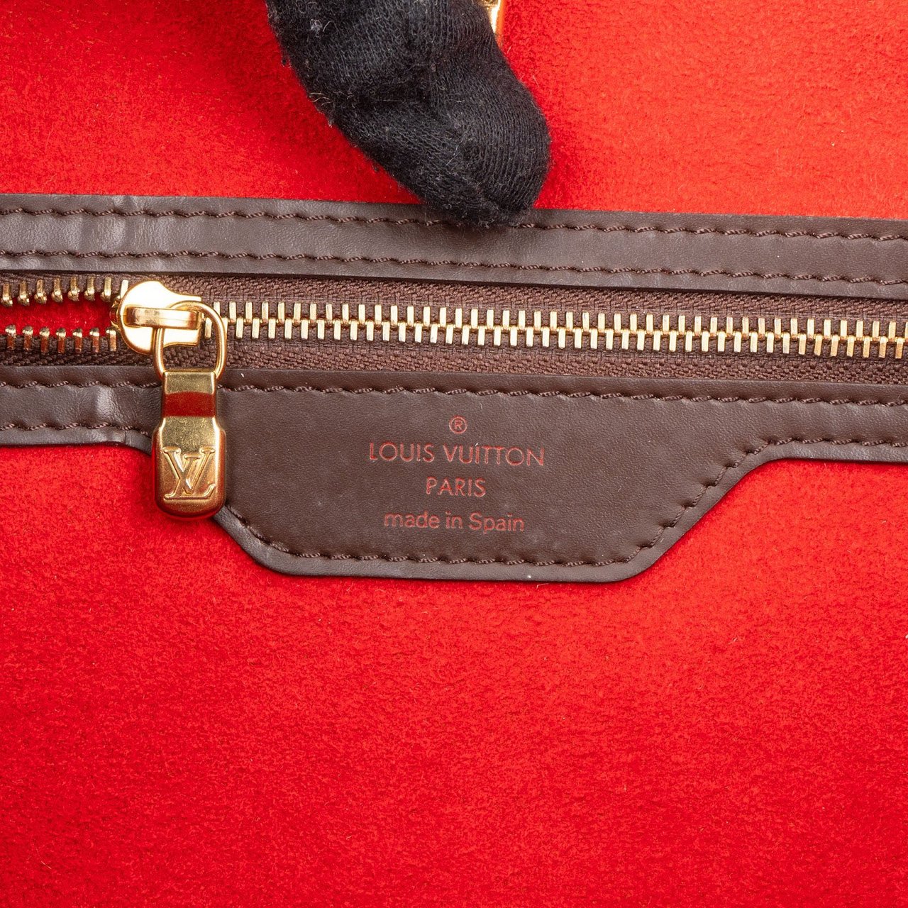 Louis Vuitton Monogram Damier Ebene Hampstead GM Shoulder Bag Bruin