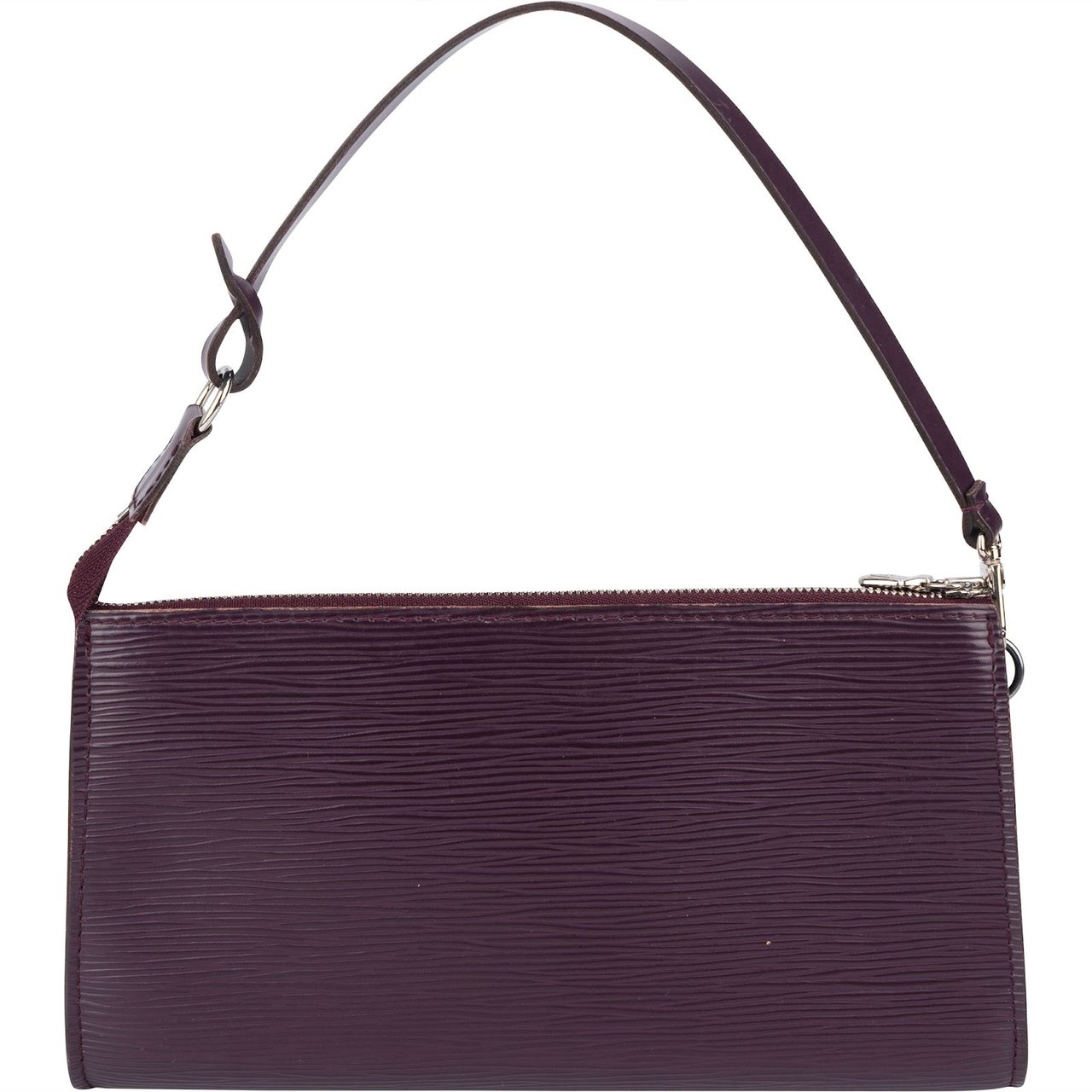 Louis Vuitton Purple Epi Leather Pochette Accessoires Handbag Paars
