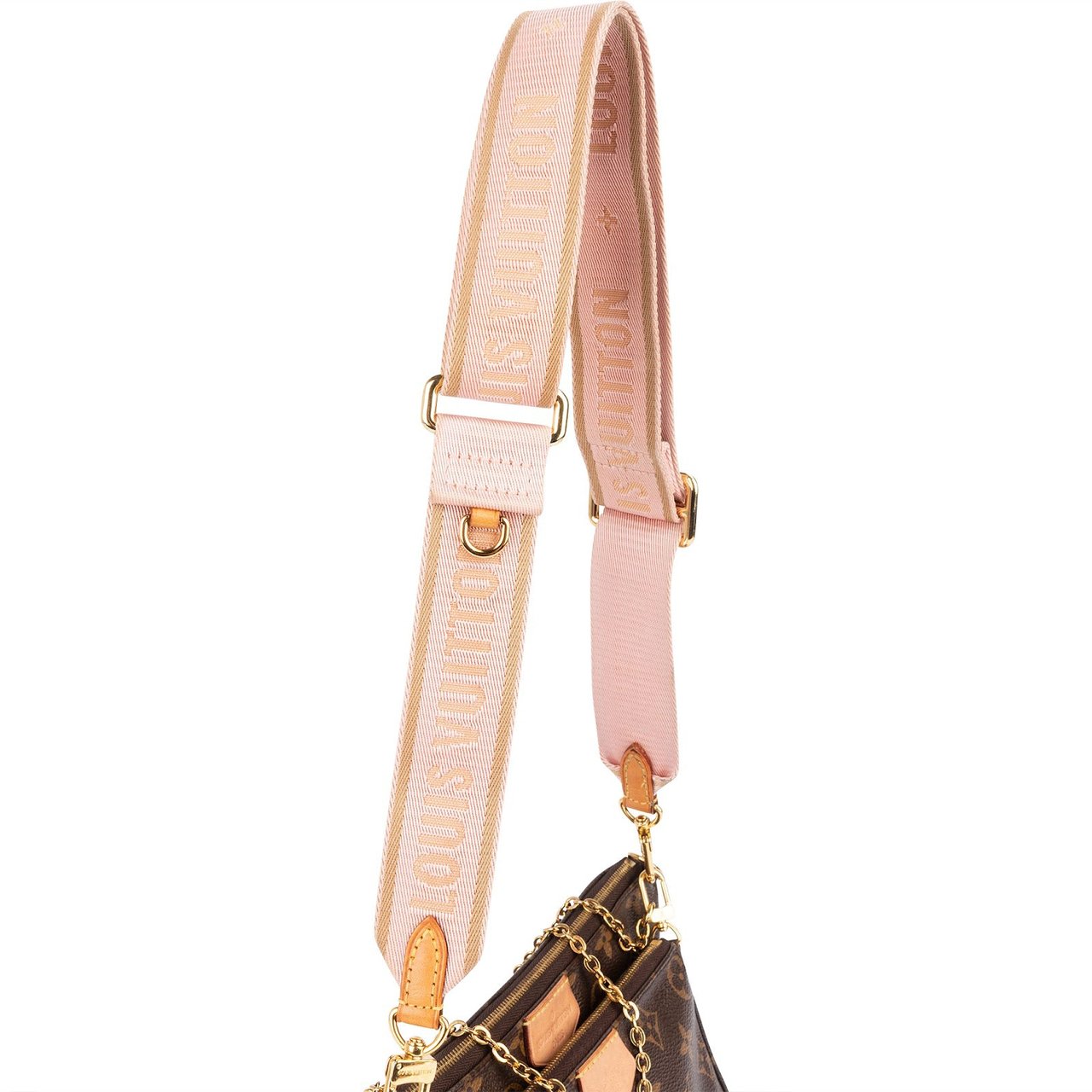 Louis Vuitton Louis Vuitton Monogram Canvas Multi Pochette Accessoires Crossbody Bag Bruin