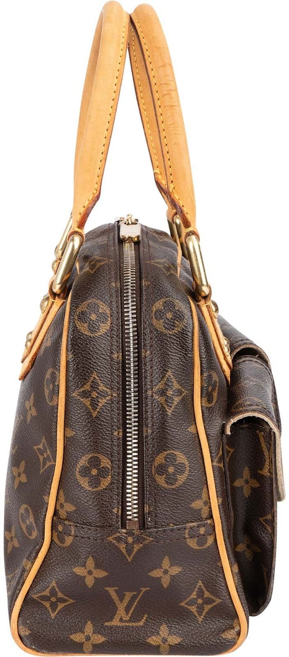 Louis Vuitton Louis Vuitton Monogram Canvas Manhattan PM Handbag Bruin