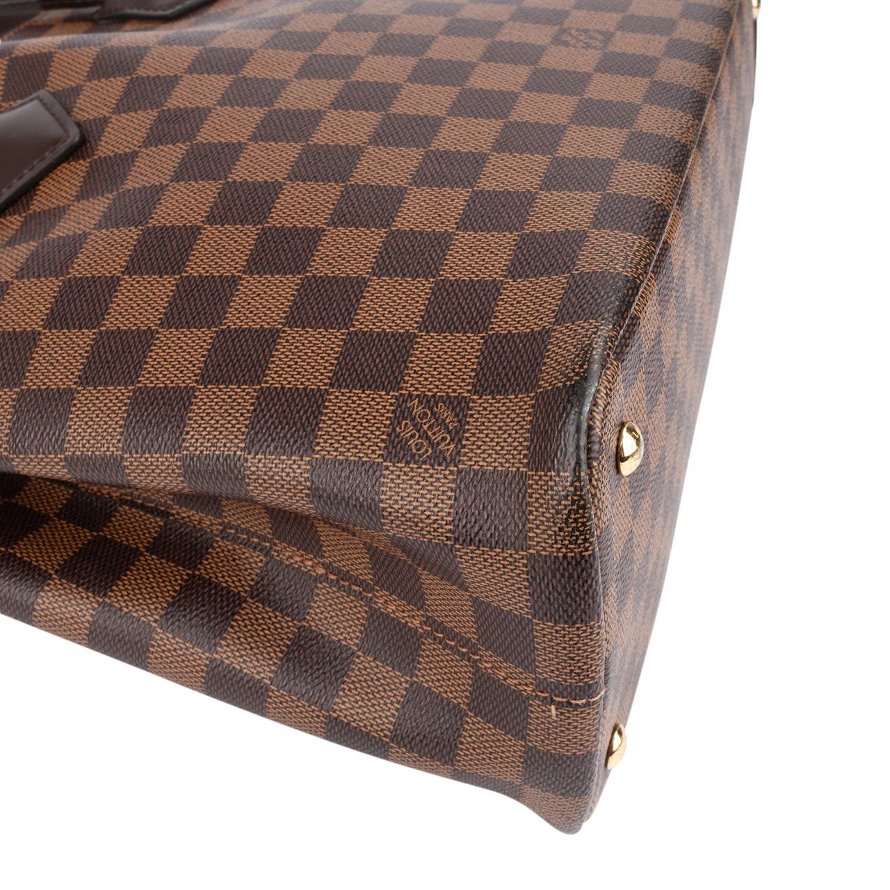 Louis Vuitton Louis Vuitton Monogram Damier Ebene Kensington Handbag Bruin