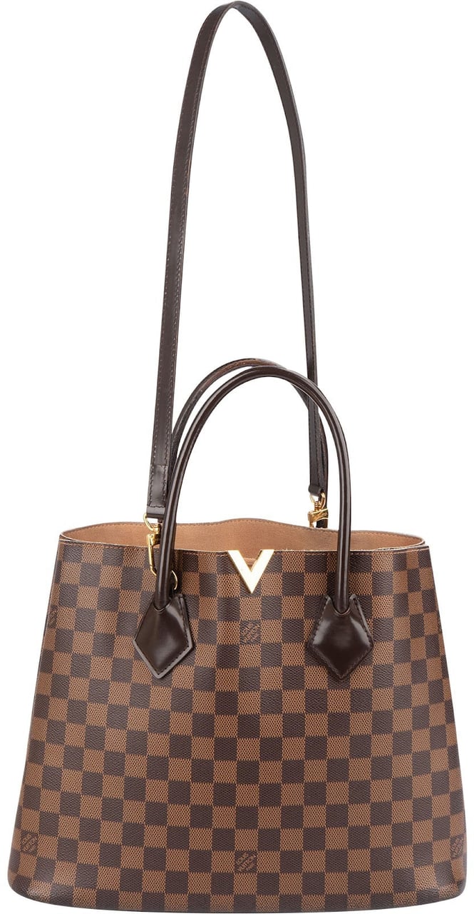 Louis Vuitton Louis Vuitton Monogram Damier Ebene Kensington Handbag Bruin