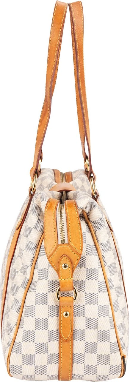 Louis Vuitton Louis Vuitton Monogram Damier Azur Stresa GM Shoulder Bag Wit