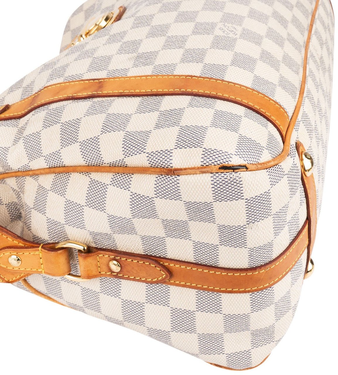 Louis Vuitton Louis Vuitton Monogram Damier Azur Stresa GM Shoulder Bag Wit