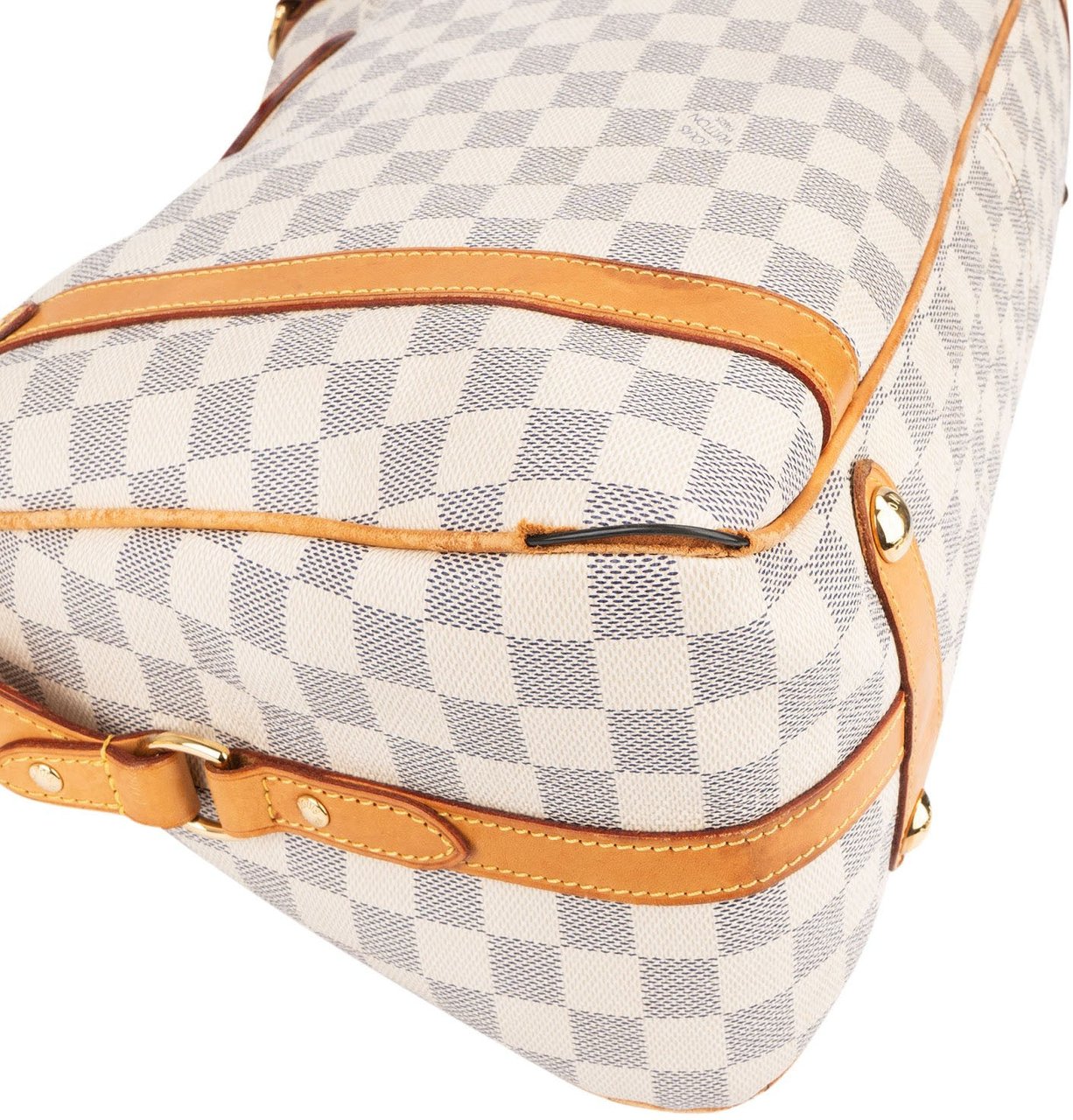 Louis Vuitton Louis Vuitton Monogram Damier Azur Stresa GM Shoulder Bag Wit