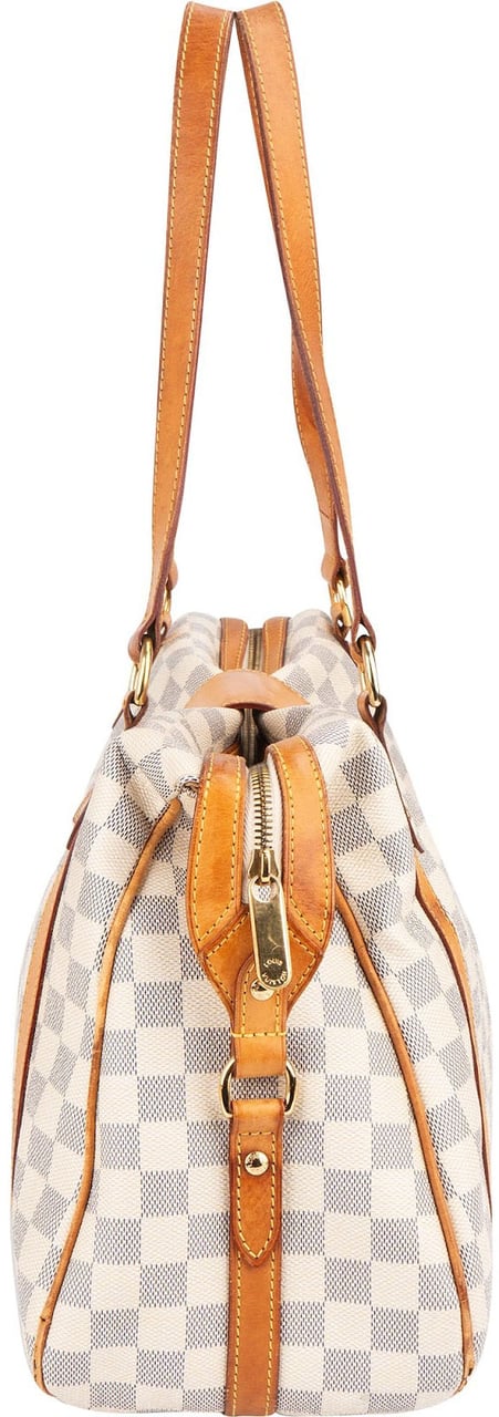 Louis Vuitton Louis Vuitton Monogram Damier Azur Stresa GM Shoulder Bag Wit