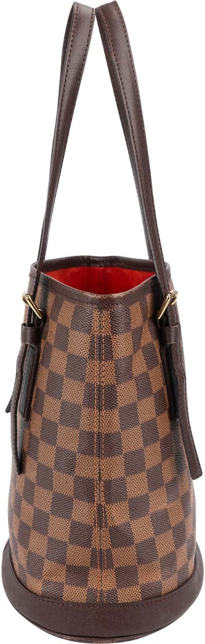 Louis Vuitton Louis Vuitton Monogram Damier Ebene Bucket PM Shoulder Bag Bruin