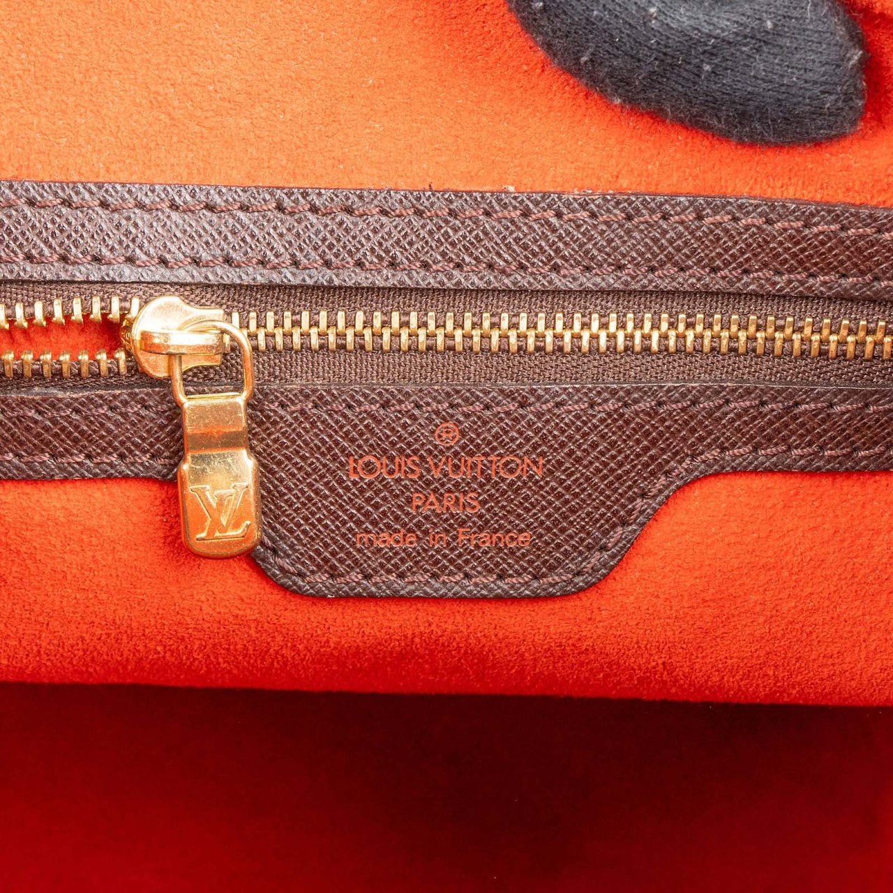 Louis Vuitton Louis Vuitton Monogram Damier Ebene Bucket PM Shoulder Bag Bruin