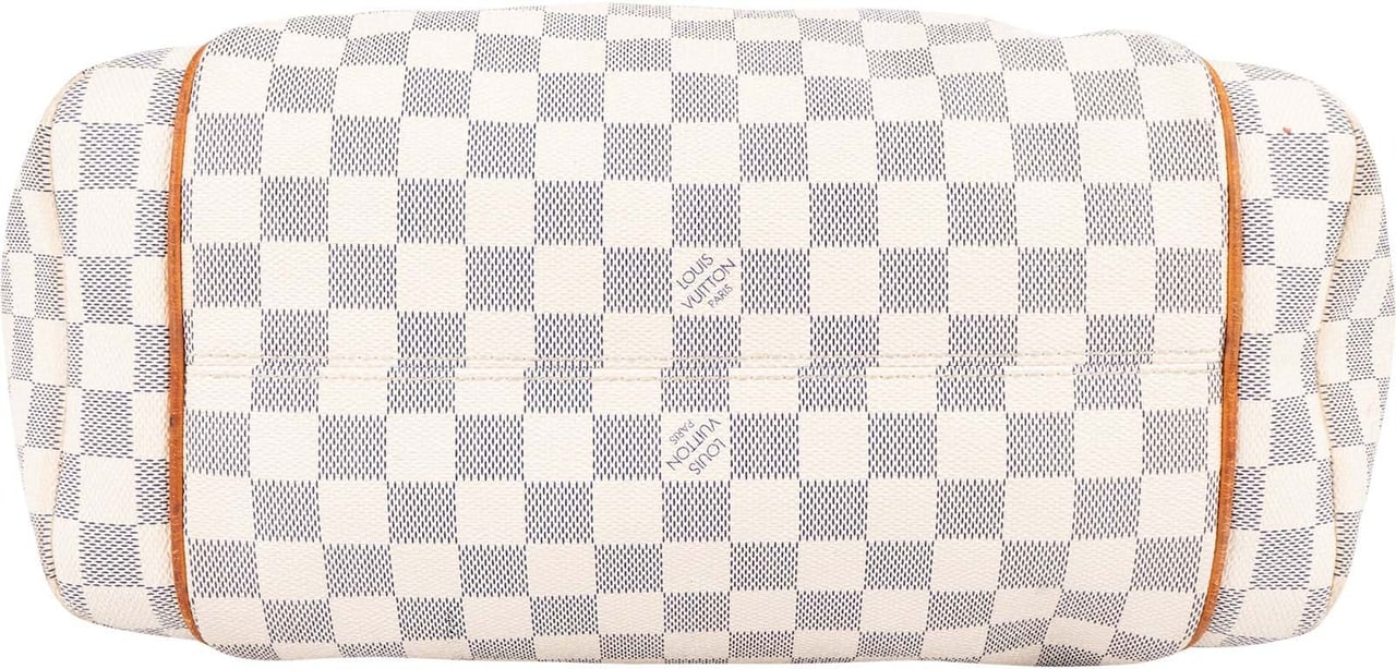 Louis Vuitton Monogram Damier Azur Canvas Totally GM Shoulder Bag Wit