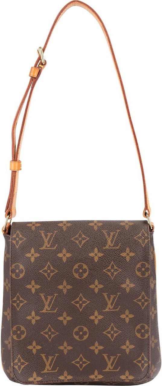 Louis Vuitton Monogram Canvas Salsa Musette PM Shoulder Bag Bruin