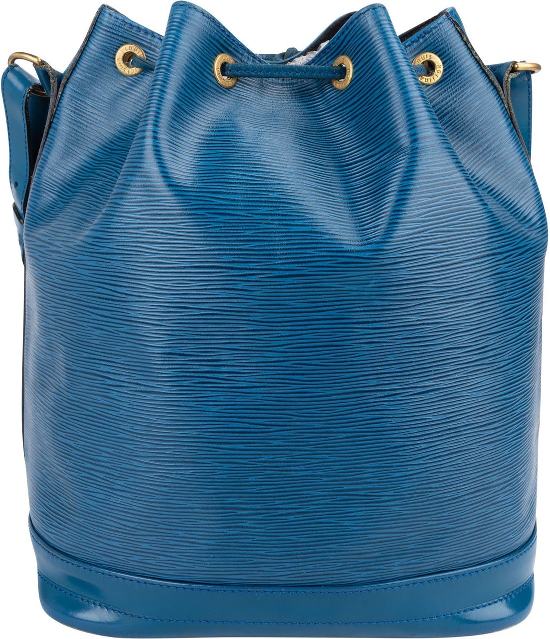 Louis Vuitton Blue Epi Leather Sac Noé Grande Shoulder Bag Blauw