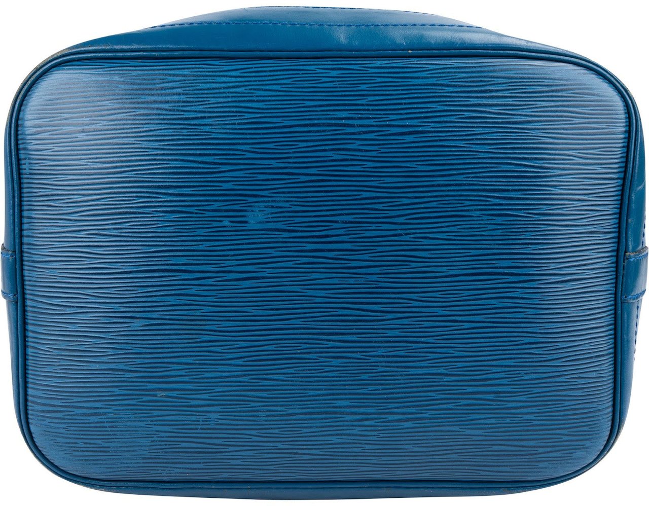 Louis Vuitton Blue Epi Leather Sac Noé Grande Shoulder Bag Blauw