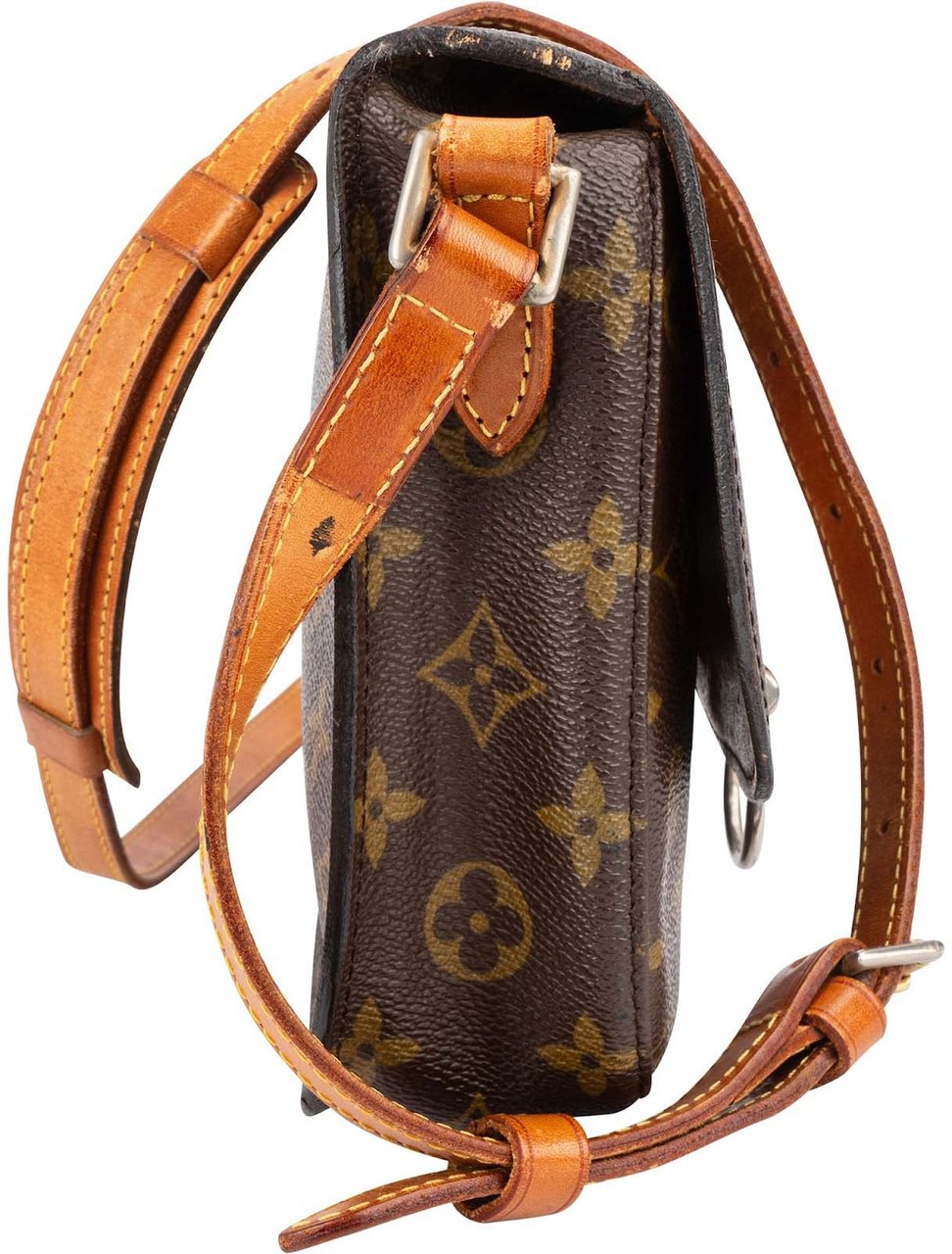 Louis Vuitton Louis Vuitton Monogram Canvas Saint Cloud MM Crossbody Bag Bruin
