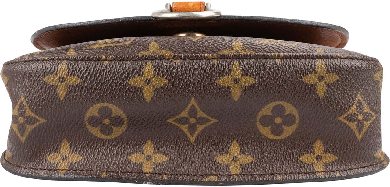 Louis Vuitton Louis Vuitton Monogram Canvas Saint Cloud MM Crossbody Bag Bruin