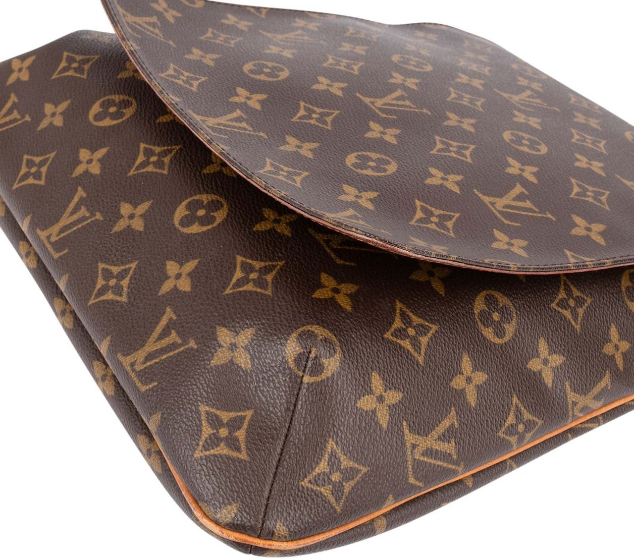 Louis Vuitton Monogram Canvas Salsa Musette GM Crossbody Bag Bruin
