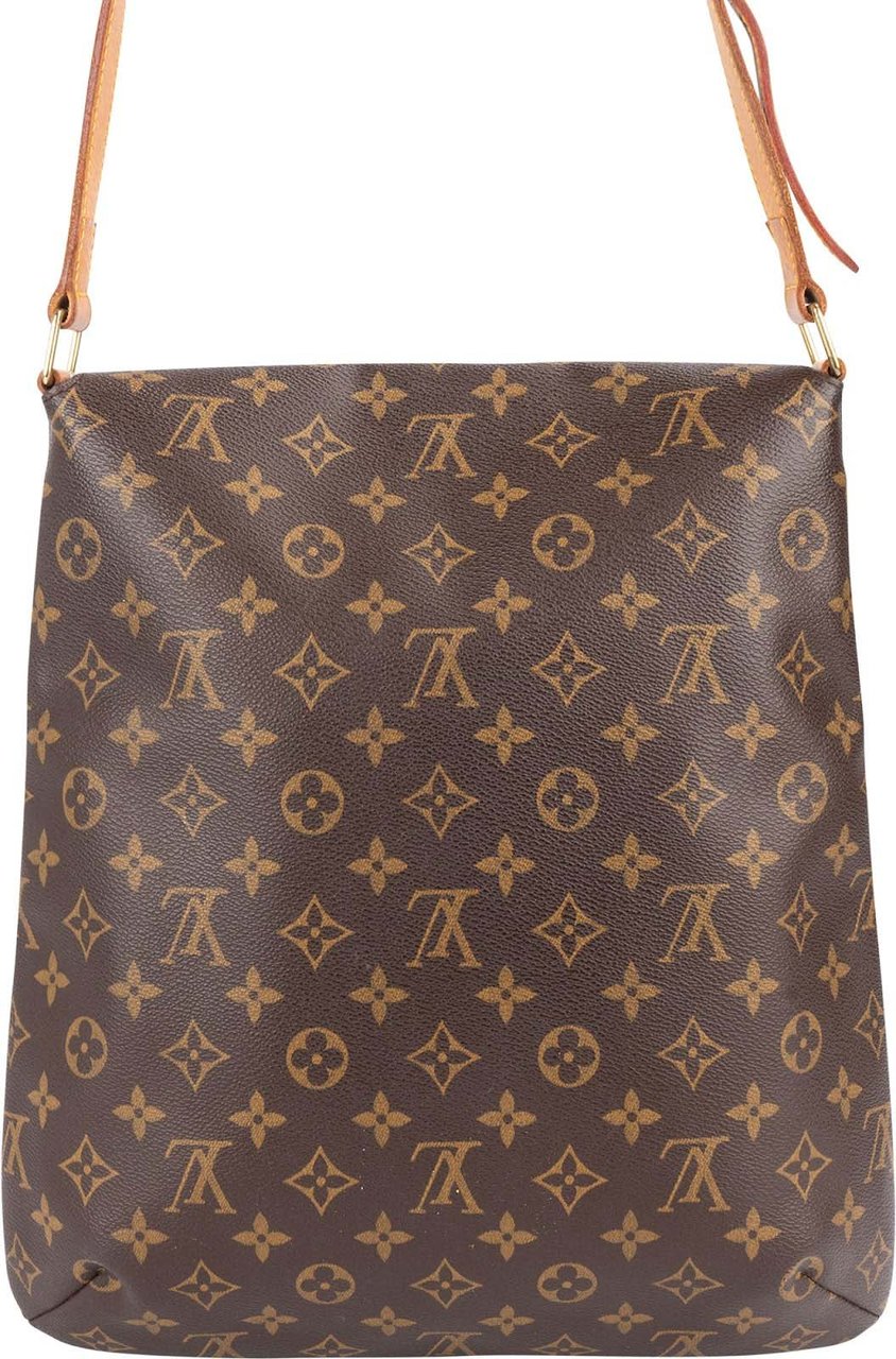 Louis Vuitton Monogram Canvas Salsa Musette GM Crossbody Bag Bruin