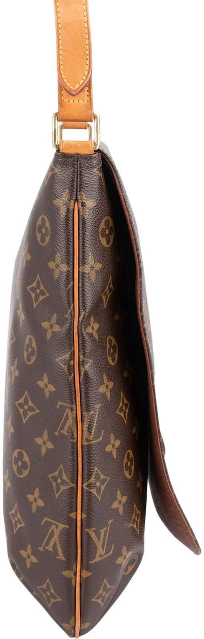 Louis Vuitton Monogram Canvas Salsa Musette GM Crossbody Bag Bruin