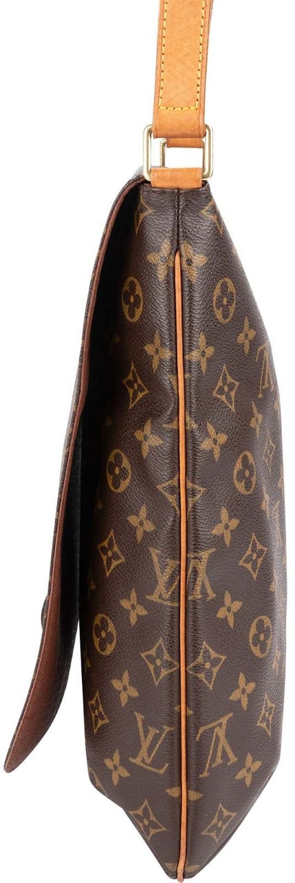 Louis Vuitton Monogram Canvas Salsa Musette GM Crossbody Bag Bruin
