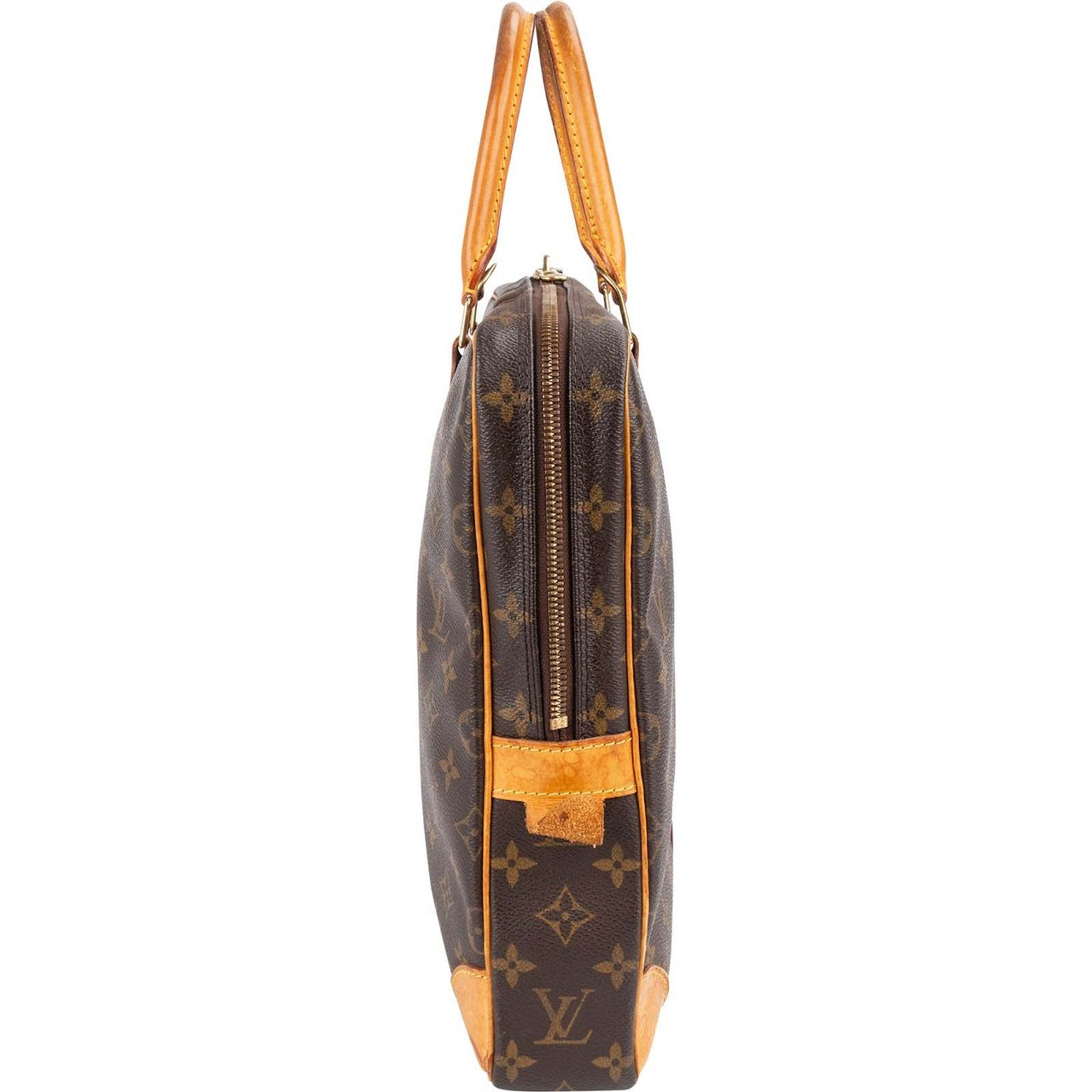 Louis Vuitton Louis Vuitton Monogram Canvas Porte-Documents Handbag Bruin