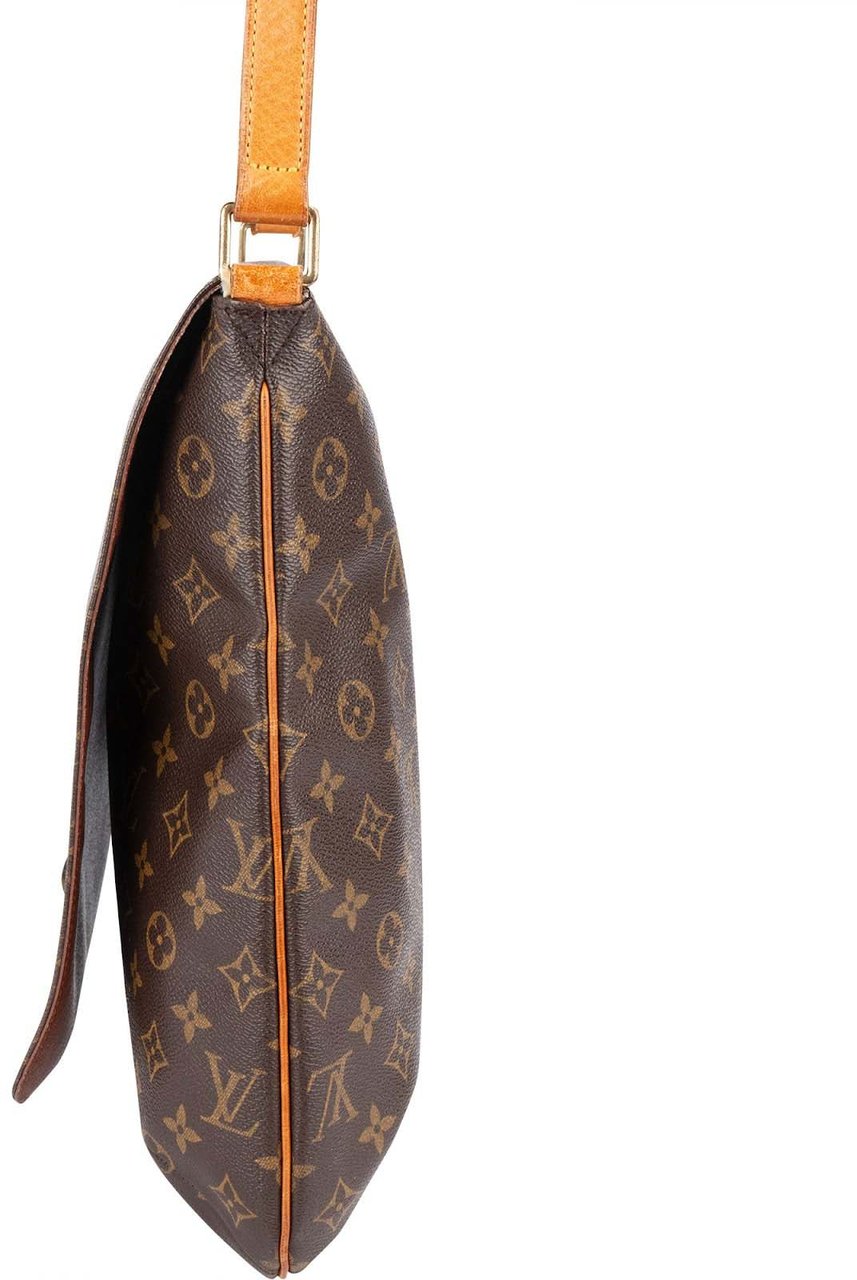 Louis Vuitton Louis Vuitton Monogram Canvas Salsa Musette GM Crossbody Bag Bruin