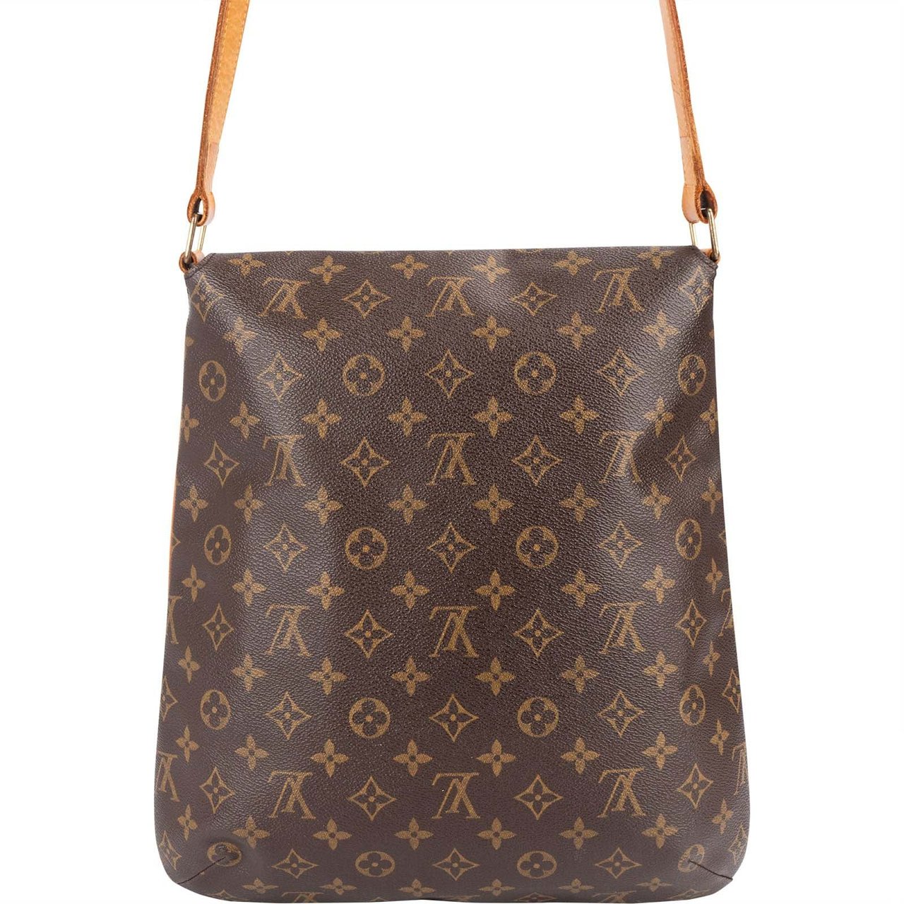 Louis Vuitton Louis Vuitton Monogram Canvas Salsa Musette GM Crossbody Bag Bruin