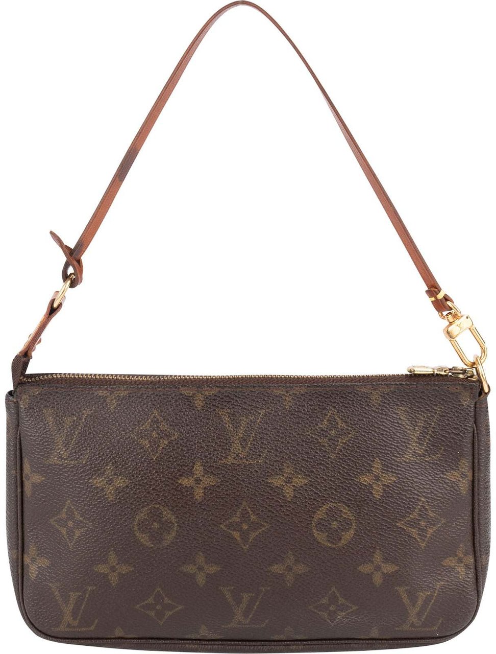 Louis Vuitton Louis Vuitton Monogram Canvas Pochette Accessoires Handbag Bruin