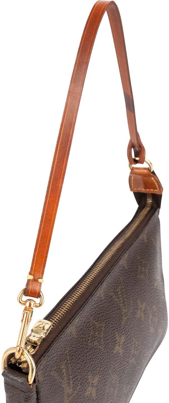 Louis Vuitton Louis Vuitton Monogram Canvas Pochette Accessoires Handbag Bruin