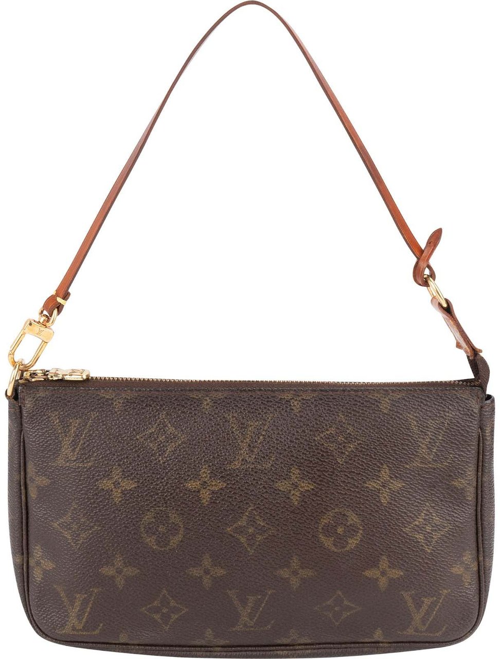 Louis Vuitton Louis Vuitton Monogram Canvas Pochette Accessoires Handbag Bruin