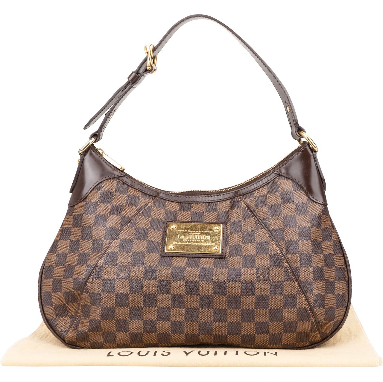 Louis Vuitton Louis Vuitton Monogram Damier Ebene Thames GM Shoulder Bag Bruin