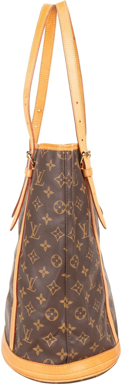 Louis Vuitton Monogram Canvas Bucket GM Shoulder Bag Bruin