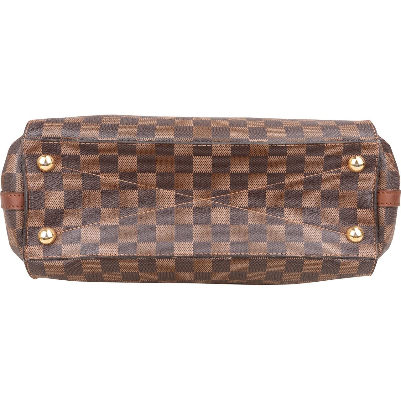 Louis Vuitton Monogram Damier Ebene Greenwich PM Handbag Bruin