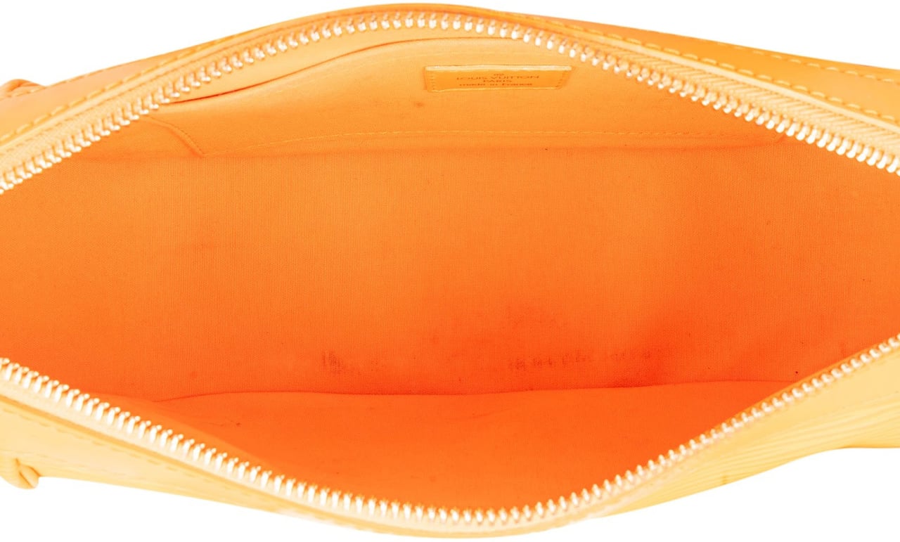 Louis Vuitton Orange Epi Leather Dhanura PM Handbag Oranje