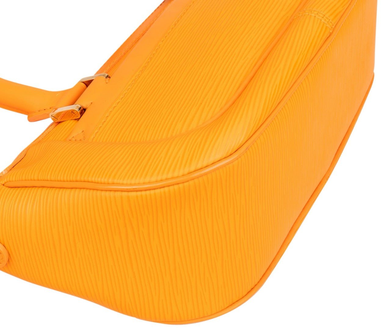 Louis Vuitton Orange Epi Leather Dhanura PM Handbag Oranje