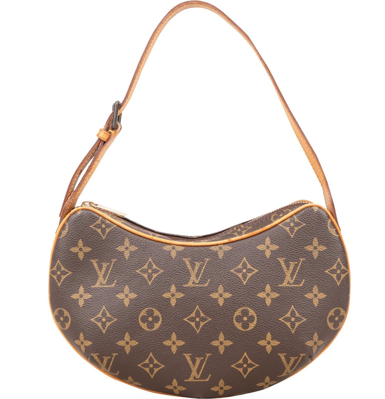 Louis Vuitton Louis Vuitton Monogram Canvas Croissant PM Handbag Bruin