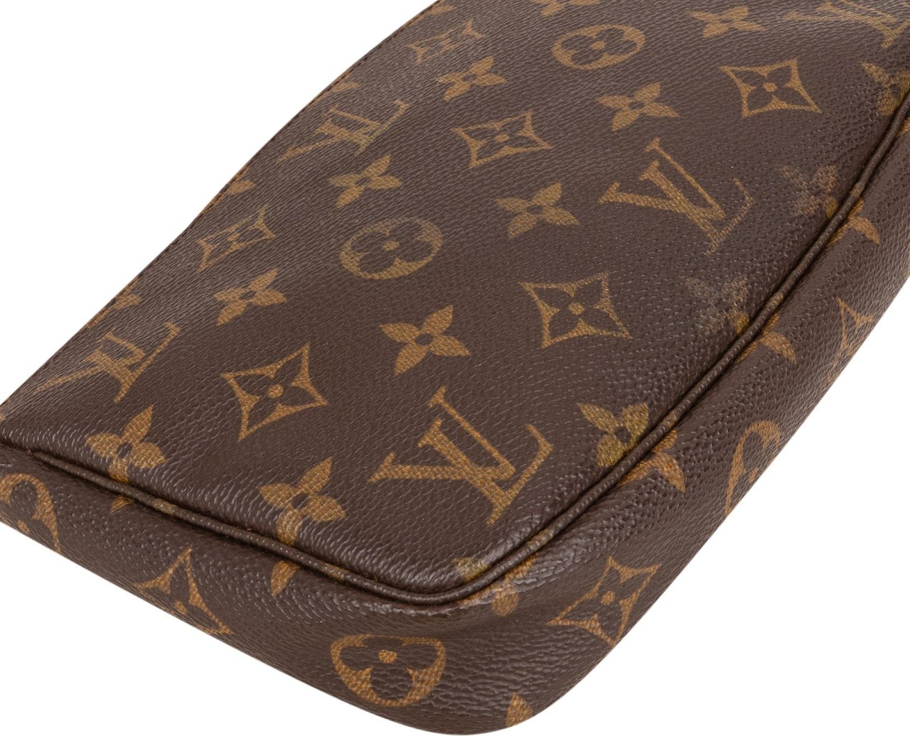Louis Vuitton Louis Vuitton Monogram Canvas Pochette Accessoires Handbag Bruin