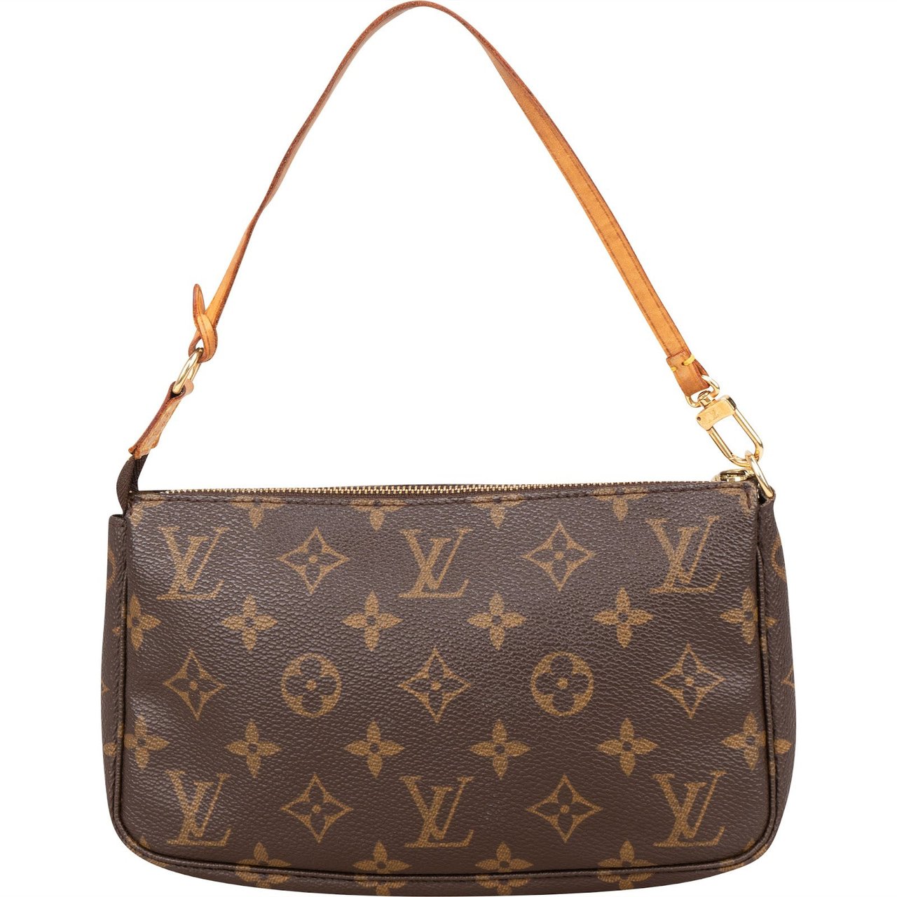 Louis Vuitton Louis Vuitton Monogram Canvas Pochette Accessoires Handbag Bruin