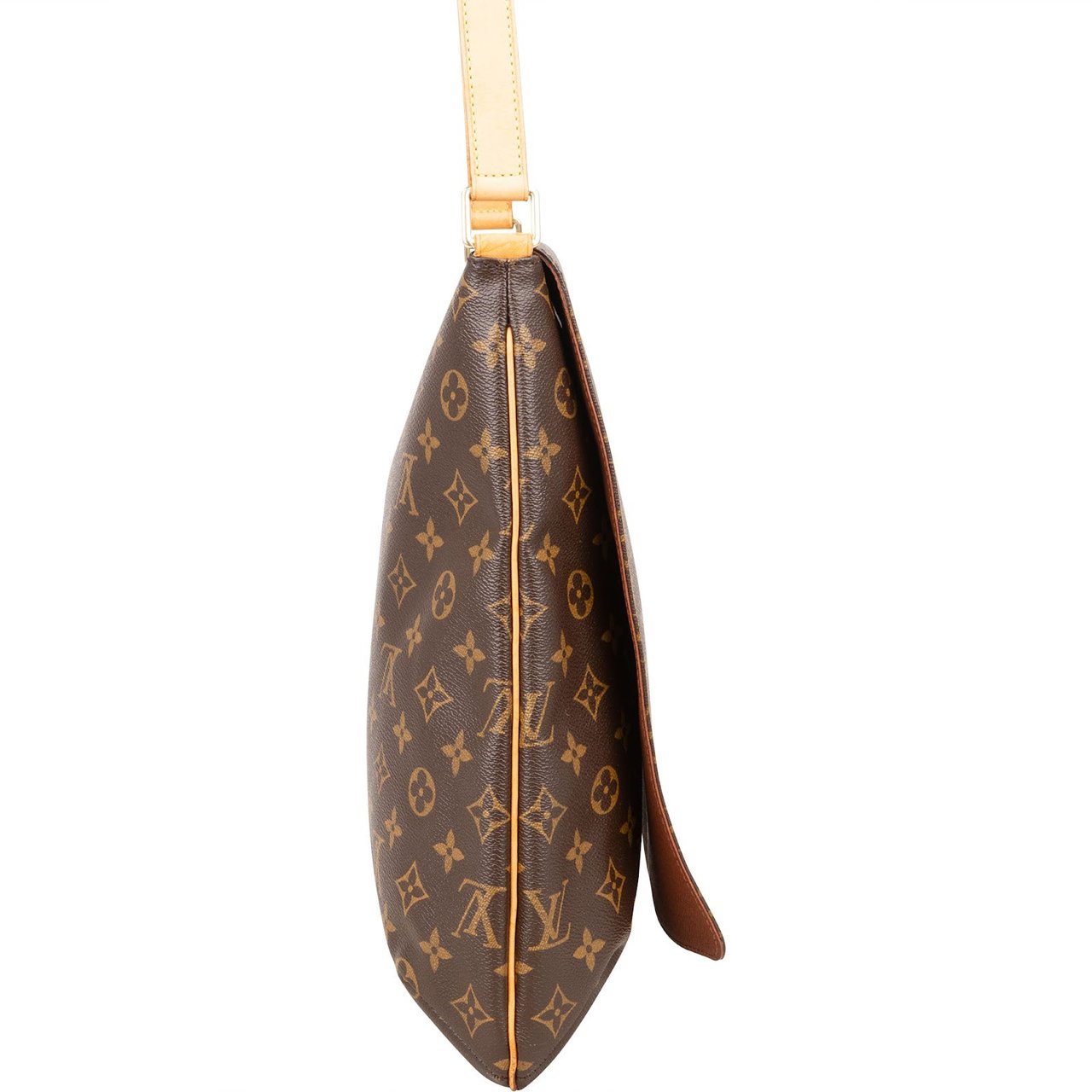 Louis Vuitton Monogram Canvas Salsa Musette GM Crossbody Bag Bruin