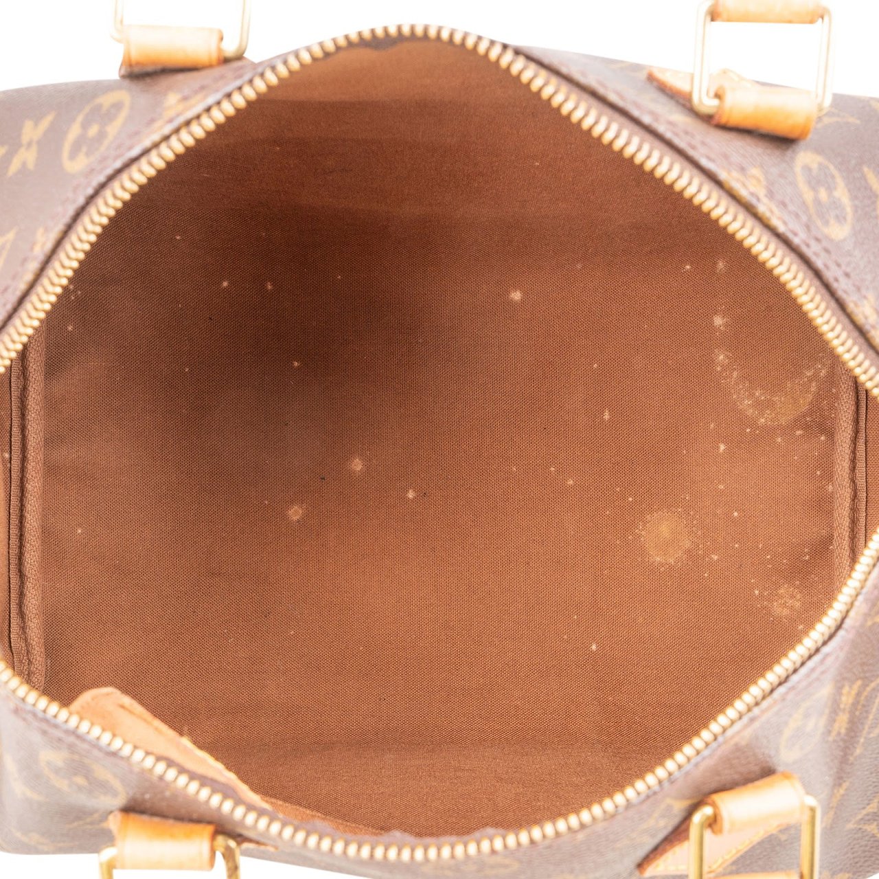 Louis Vuitton Louis Vuitton Monogram Canvas Speedy 30 Handbag Bruin