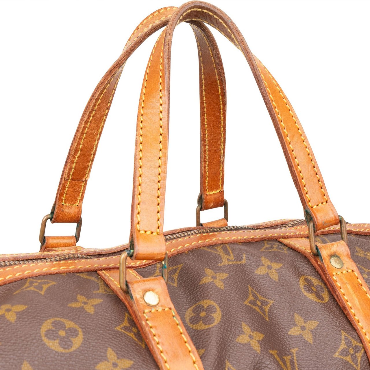 Louis Vuitton Louis Vuitton Monogram Canvas Sac Souple 35 Handbag Bruin