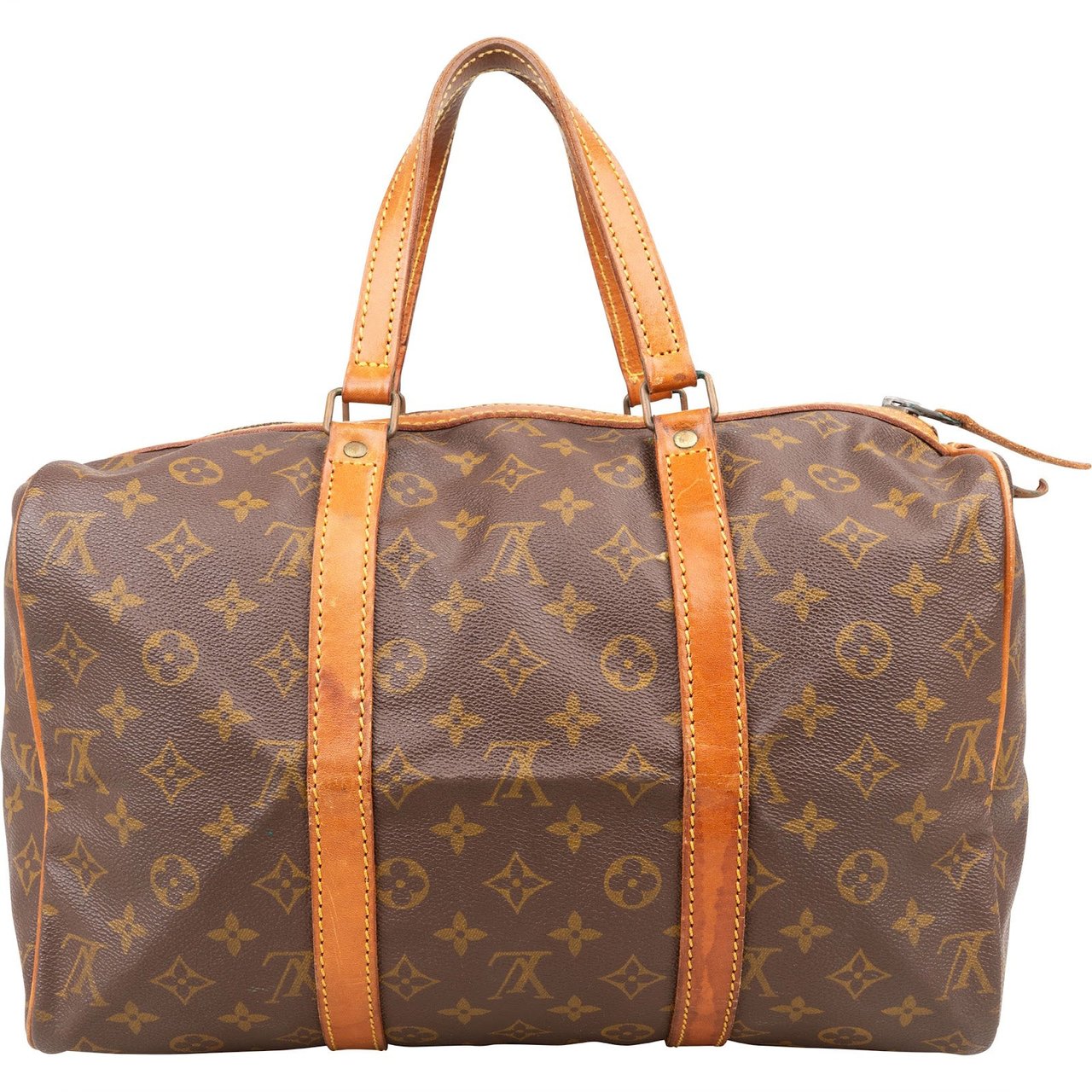 Louis Vuitton Louis Vuitton Monogram Canvas Sac Souple 35 Handbag Bruin