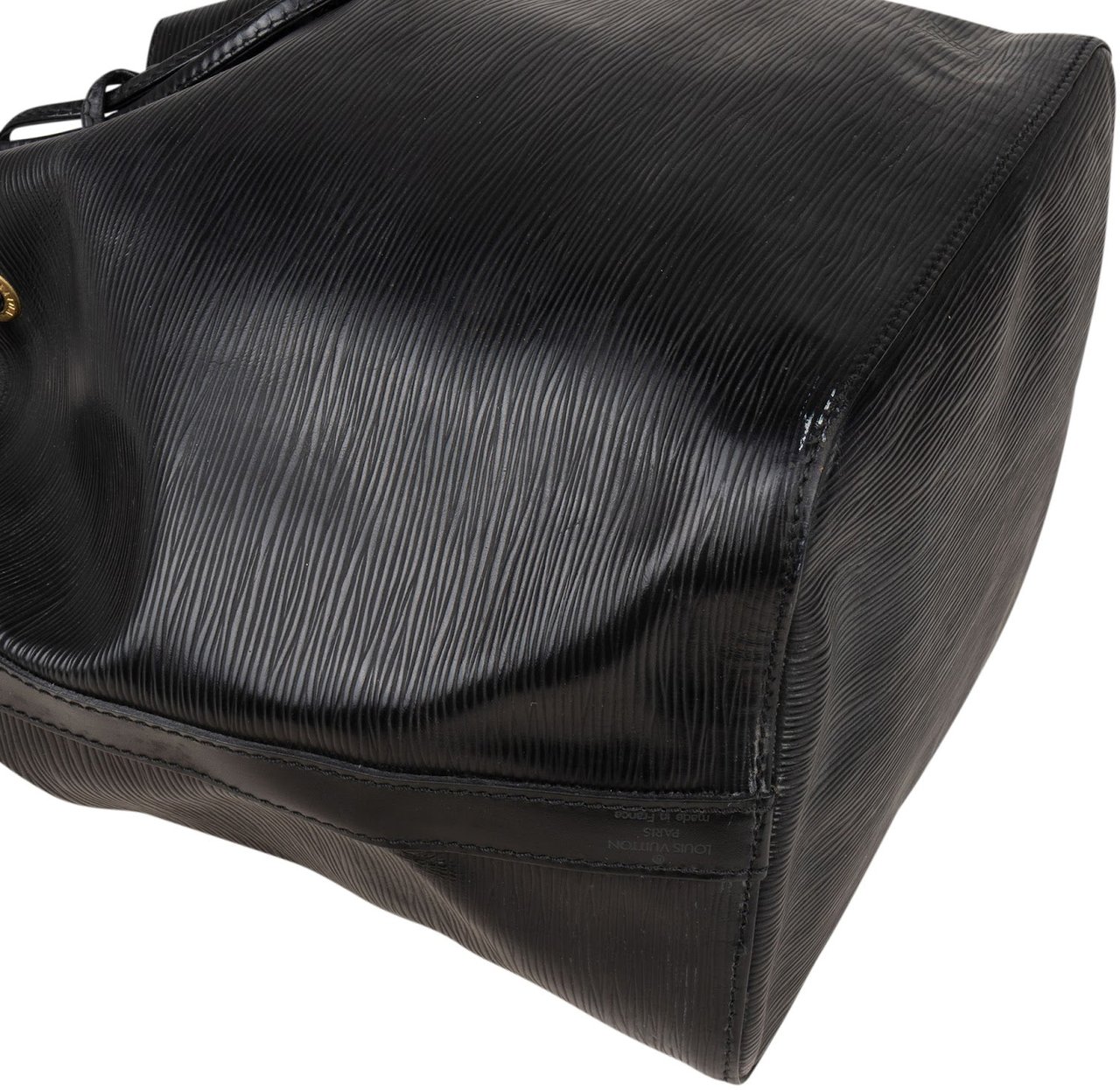 Louis Vuitton Louis Vuitton Noir Epi Leather Sac Noé Petit Shoulder Bag Zwart