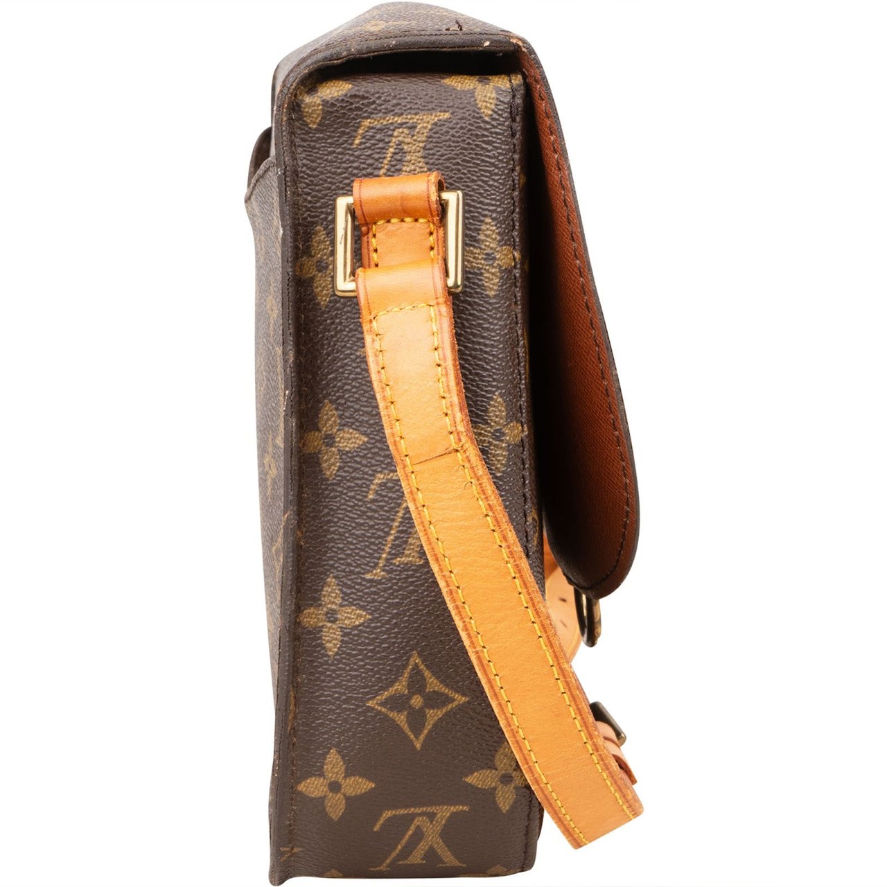 Louis Vuitton Louis Vuitton Monogram Canvas Saint Cloud GM Crossbody Bag Bruin