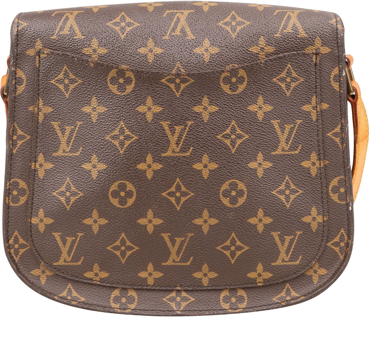 Louis Vuitton Louis Vuitton Monogram Canvas Saint Cloud GM Crossbody Bag Bruin