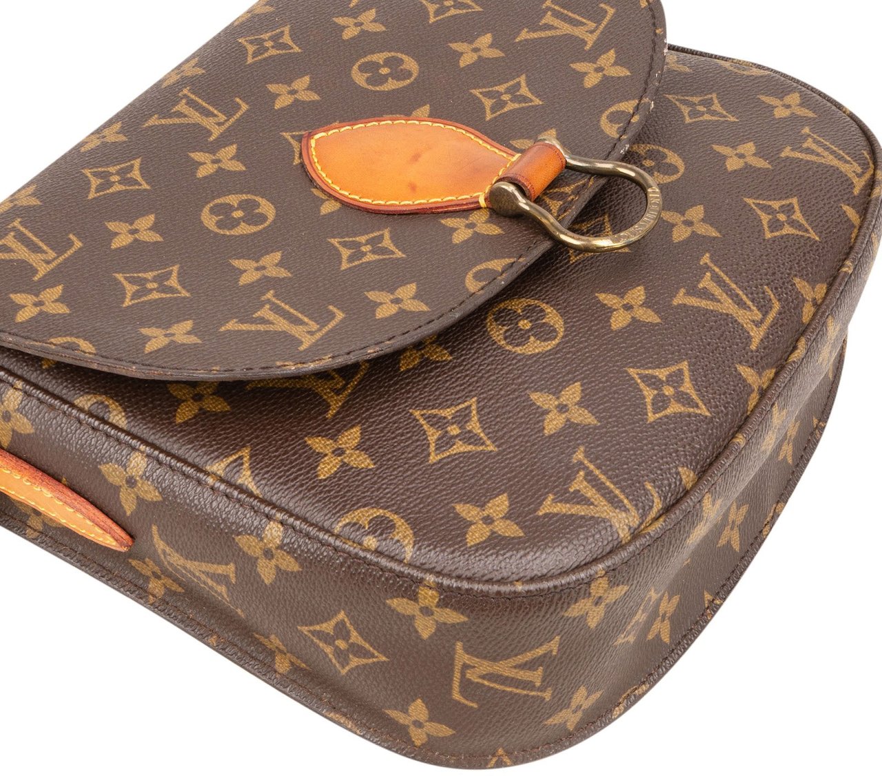 Louis Vuitton Louis Vuitton Monogram Canvas Saint Cloud GM Crossbody Bag Bruin
