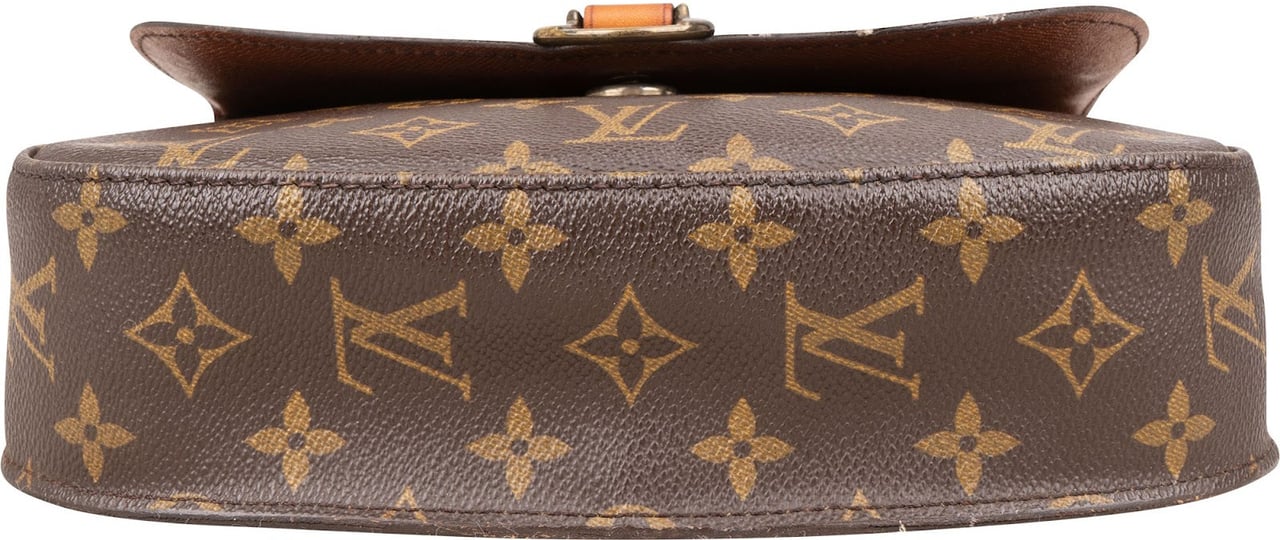Louis Vuitton Louis Vuitton Monogram Canvas Saint Cloud GM Crossbody Bag Bruin