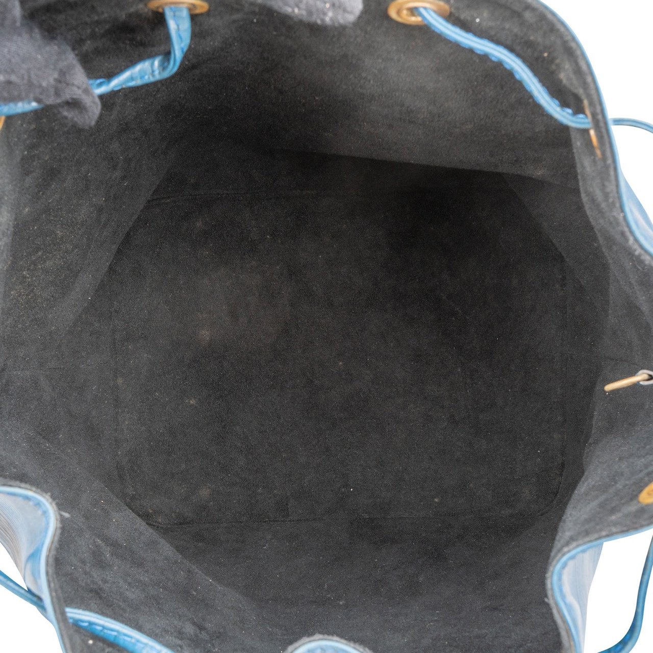 Louis Vuitton Louis Vuitton Blue Epi Leather Sac Noé Petit Shoulder Bag Blauw