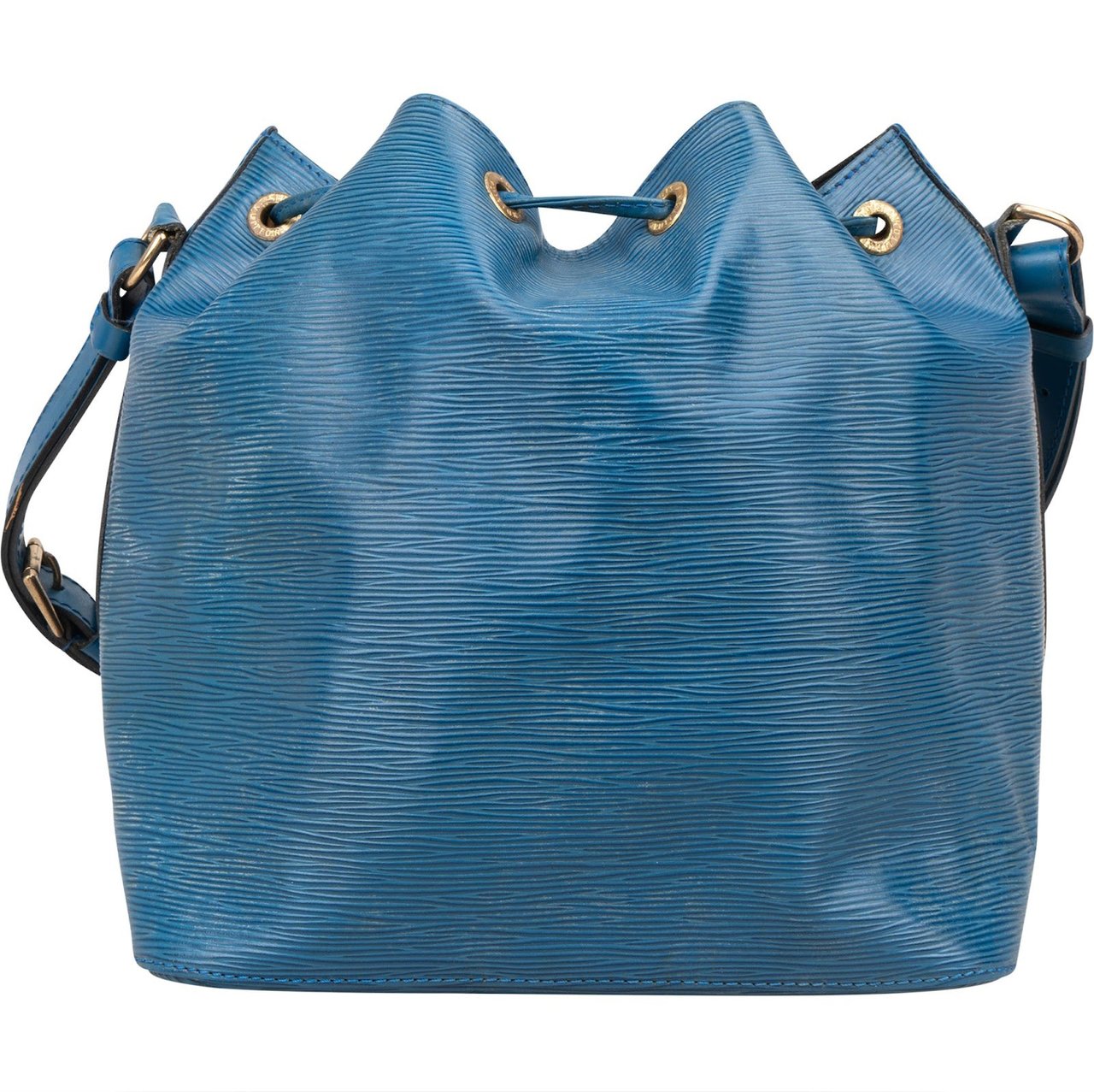 Louis Vuitton Louis Vuitton Blue Epi Leather Sac Noé Petit Shoulder Bag Blauw