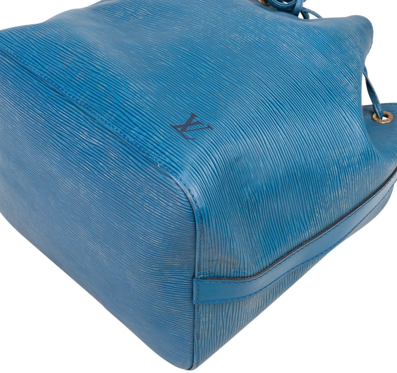 Louis Vuitton Louis Vuitton Blue Epi Leather Sac Noé Petit Shoulder Bag Blauw